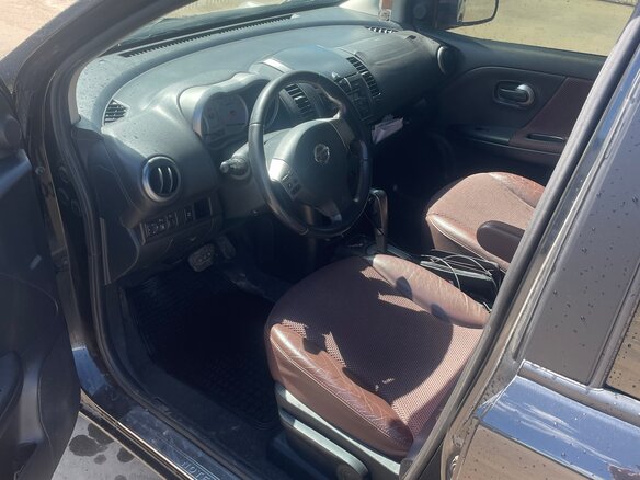 2008 Nissan Note I, чёрный, 525000 рублей - вид 6