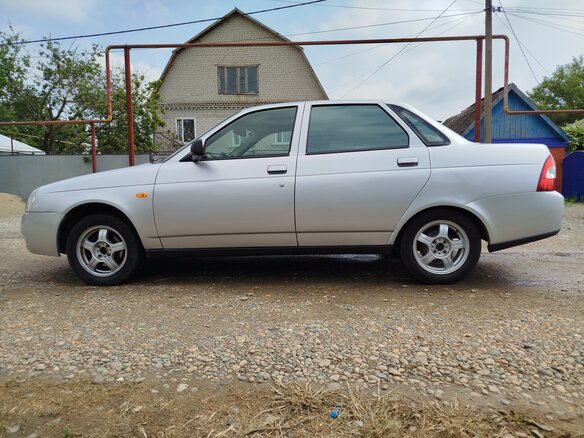 2009 Lada (ВАЗ) Priora I, серебристый - вид 8