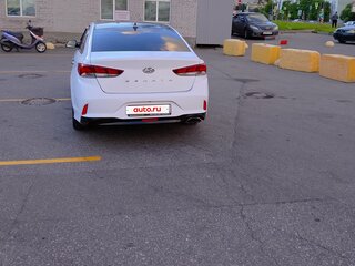 2018 Hyundai Sonata VII (LF) Рестайлинг, серый, 1650000 рублей, вид 5