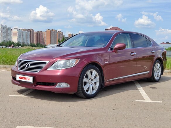 2006 Lexus LS Long 460 L IV, красный, 1250000 рублей