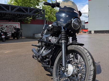 2020 Harley-Davidson Street Bob, чёрный, 2500000 рублей, вид 3