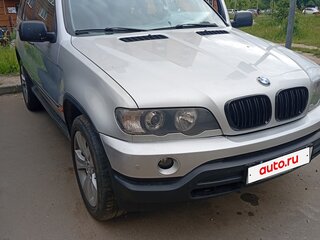 2003 BMW X5 3.0i I (E53), серебристый, 750000 рублей, вид 1