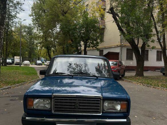 2002 Lada (ВАЗ) 2107, синий, 169000 рублей