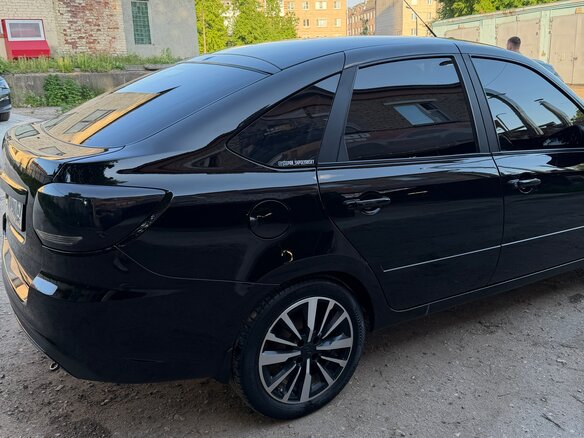 2023 Lada (ВАЗ) Granta I Рестайлинг, чёрный, 800000 рублей - вид 5