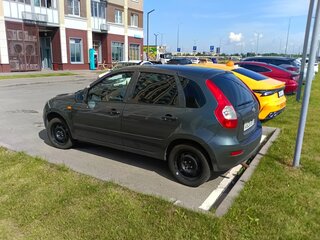 2015 Lada (ВАЗ) Kalina II, серебристый, 375000 рублей, вид 5