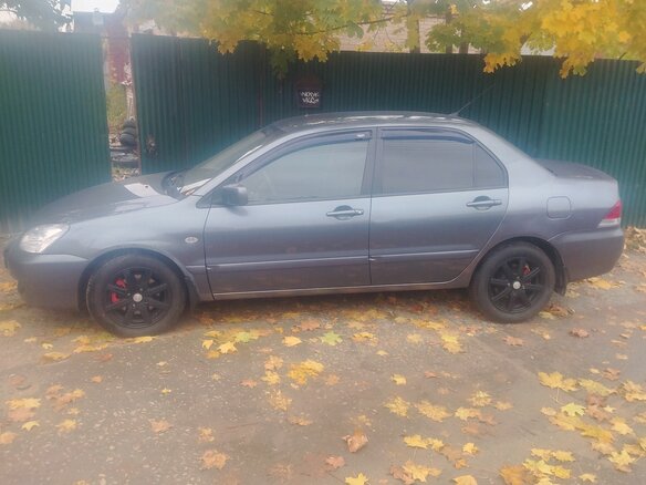 2006 Mitsubishi Lancer IX Рестайлинг, серый, 420000 рублей - вид 4