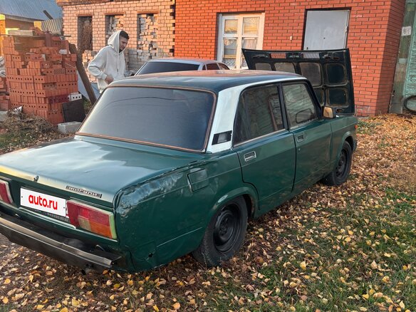 2003 Lada (ВАЗ) 2107, синий, 55000 рублей - вид 2