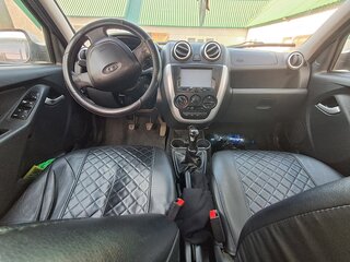 2013 Lada (ВАЗ) Granta I, серебристый, 205000 рублей, вид 5