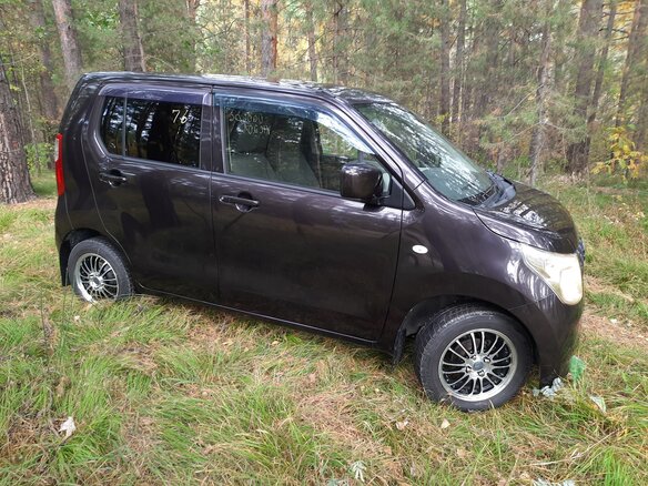 2014 Suzuki Wagon R V Рестайлинг, коричневый - вид 7