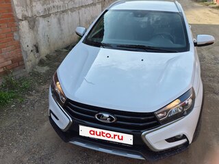 2019 Lada (ВАЗ) Vesta SW Cross I, белый, 1250000 рублей, вид 5