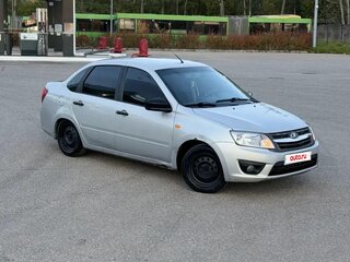 2016 Lada (ВАЗ) Granta I, серебристый, 330000 рублей, вид 1