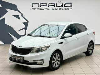 2017 Kia Rio III Рестайлинг, белый, 1200000 рублей, вид 1