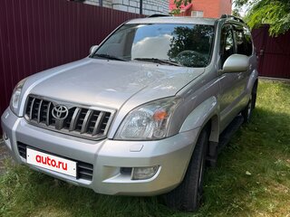 2008 Toyota Land Cruiser Prado 5-speed 120 Series Рестайлинг, серебристый, 2550000 рублей, вид 1