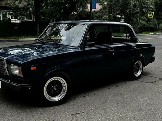 2008 Lada (ВАЗ) 2107, синий, 300000 рублей, вид 1