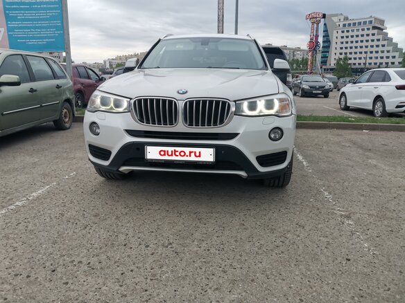 2014 BMW X3 20i xDrive II (F25) Рестайлинг, белый, 2800000 рублей - вид 4
