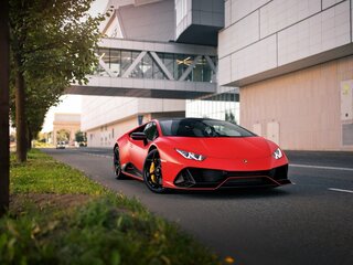 2021 Lamborghini Huracán I Рестайлинг, красный, 26000000 рублей, вид 1