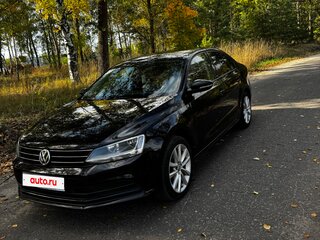 2016 Volkswagen Jetta VI Рестайлинг, чёрный, 1360000 рублей, вид 2