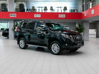 2014 Toyota Land Cruiser Prado 150 Series Рестайлинг 1, серый, 2890000 рублей, вид 3