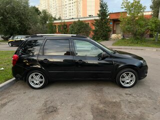 2014 Lada (ВАЗ) Kalina II, чёрный, 365000 рублей, вид 4