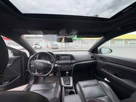 2017 Hyundai Elantra Sport VI (AD), чёрный, 1280000 рублей, вид 4