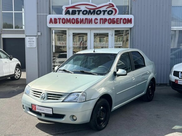 2007 Renault Logan I, серый, 384000 рублей