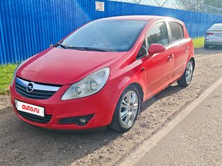 2008 Opel Corsa D, красный, 345000 рублей, вид 1