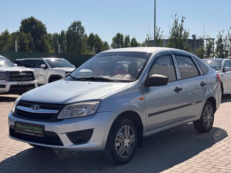 2015 Lada (ВАЗ) Granta I, голубой, 410000 рублей, вид 1