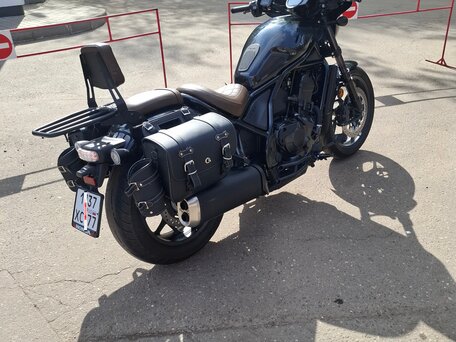 2022 Honda CMX 1100 Rebel, чёрный, 990000 рублей, вид 1
