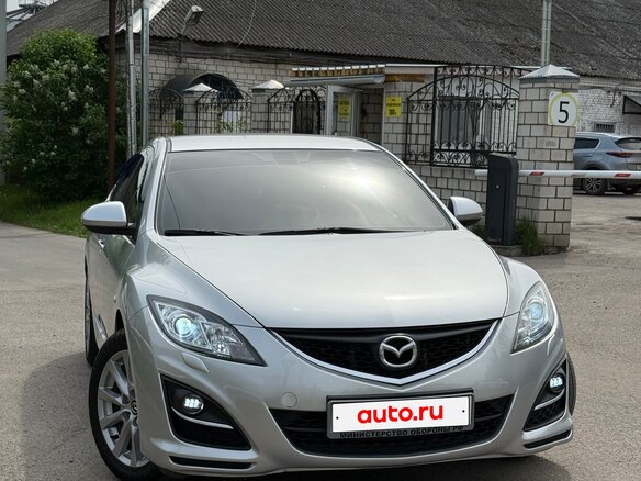 2011 Mazda 6 II (GH) Рестайлинг, серебристый, 1180000 рублей - вид 5