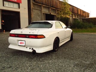 1993 Toyota Mark II VII (X90), белый, 550000 рублей, вид 4