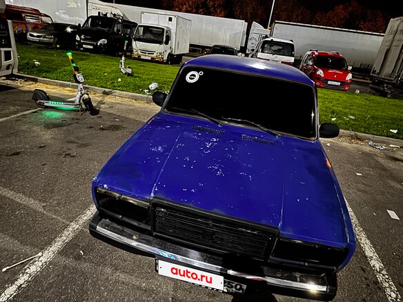 2002 Lada (ВАЗ) 2107, синий