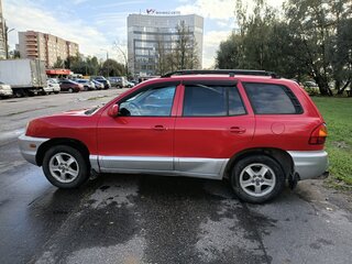 2003 Hyundai Santa Fe I, красный, 415000 рублей, вид 3