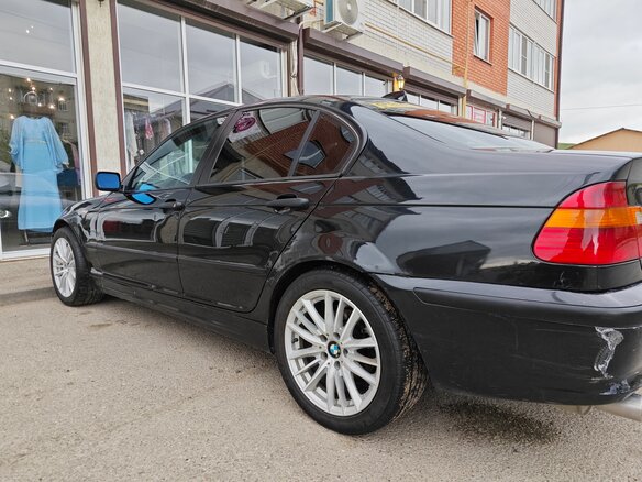 2004 BMW 3 серии 318i IV (E46) Рестайлинг, чёрный, 700000 рублей - вид 5