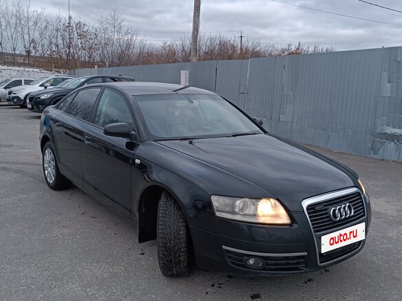2006 Audi A6 III (C6), чёрный, 1000000 рублей - вид 1