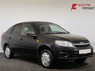 2016 Lada (ВАЗ) Granta I, чёрный, 390000 рублей, вид 3