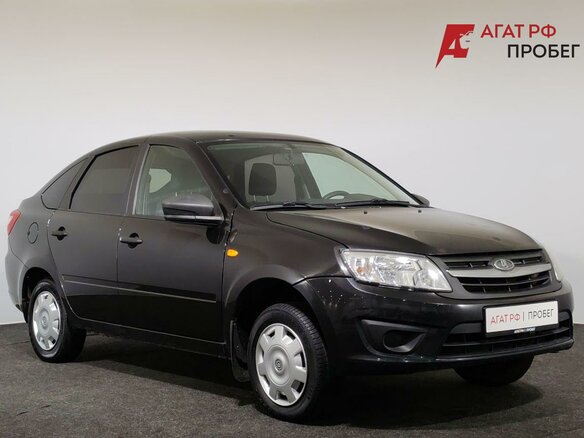 2016 Lada (ВАЗ) Granta I, чёрный - вид 2
