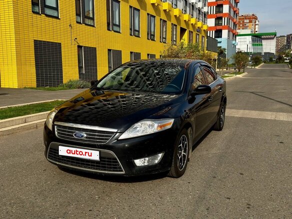 2008 Ford Mondeo IV, чёрный - вид 1