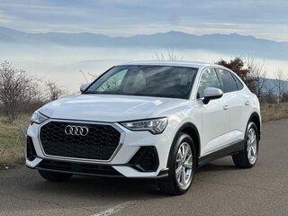 2023 Audi Q3 Sportback 35 TDI II (F3), белый, 3050000 рублей, вид 2