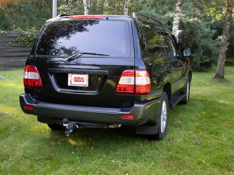 2007 Toyota Land Cruiser 100 Series Рестайлинг 2, чёрный, 3300000 рублей, вид 3