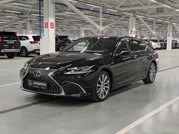 2019 Lexus ES 250 VII, чёрный