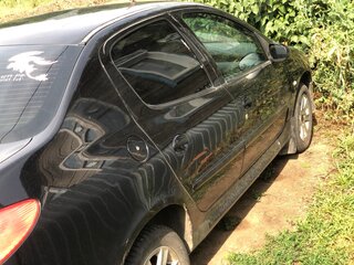 2007 Peugeot 206, чёрный, 195000 рублей, вид 4