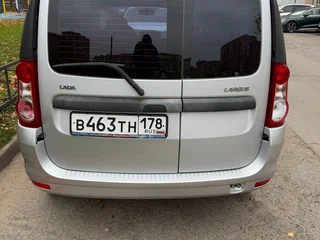 2014 Lada (ВАЗ) Largus I, серебристый, 640000 рублей, вид 3