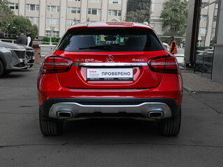 2018 Mercedes-Benz GLA 250 I (X156) Рестайлинг, красный, 2590000 рублей, вид 5
