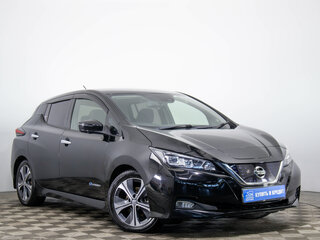 2018 Nissan Leaf II (ZE1), чёрный, 1699000 рублей, вид 1