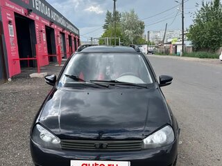 2010 Lada (ВАЗ) Kalina I, чёрный, 225000 рублей, вид 1