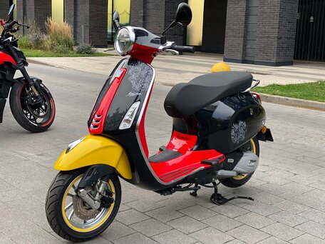 2023 Vespa Primavera, чёрный, 1200000 рублей, вид 1