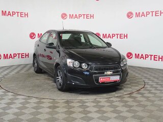 2012 Chevrolet Aveo II, чёрный, 550000 рублей, вид 3