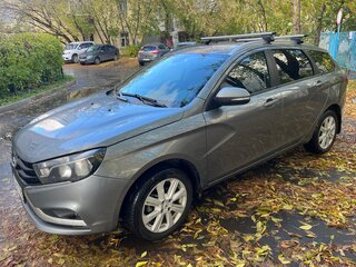2021 Lada (ВАЗ) Vesta SW I, серый, 950000 рублей, вид 4