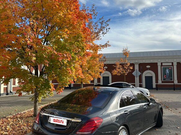 2015 Mercedes-Benz S-Класс 500 Long VI (W222, C217), чёрный, 2700000 рублей - вид 19