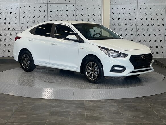 2018 Hyundai Solaris II, белый